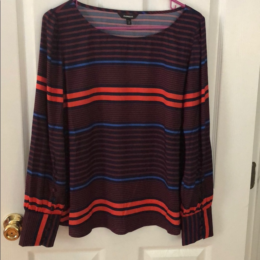 Women’s express striped shirt